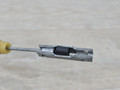 трос ручника Mercedes-Benz C-Класс W204 [рестайлинг] W204.048 2012, 1.8 л., M 271.860, бензин, АКПП, 149 белый, седан, задний привод, правый руль, A2044200685, A2044200685RV2 - фото №6