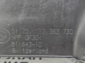 защита бампера (кенгурятник) BMW 5 серия G30/G31 G30 2018, 2.0 л., B48 B20 A, бензин, АКПП, a96 mineral-weiss metallic, седан, задний привод, правый руль, 51757363730, 7363730 - фото №7