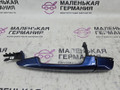 ручка наружная задняя левая BMW X1 F48 2017, 2.0 л., B48 A20 B, бензин, АКПП, синий mediterranblau c10, полный привод, правый руль, 51217433843, 7433843, 7305015 - фото №3