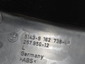 накладка на порог BMW M5 F10 2012, 4.4 л., S63 B44 B, бензин, робот, 300 alpinweiss 3, седан, задний привод, правый руль, 9162738 - фото №7