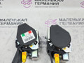 ремень безопасности комплект Volkswagen Golf GTI 6 поколение 2011, 2.0 л., CCZB, бензин, робот, b4/b9a белый, хетчбэк 5 дв., передний привод, правый руль, 1K4857706BK, 1K4857705BH, 193857737A, 617979800 - фото №4