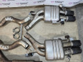 глушитель BMW M5 F10 2012, 4.4 л., S63 B44 B, бензин, робот, 300 alpinweiss 3, седан, задний привод, правый руль, 2203247, 2203248, 7585358, 2215118, 1224500042 - фото №2