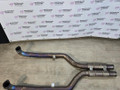 глушитель BMW M5 F10 2012, 4.4 л., S63 B44 B, бензин, робот, 300 alpinweiss 3, седан, задний привод, правый руль, 2203247, 2203248, 7585358, 2215118, 1224500042 - фото №37
