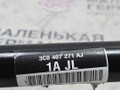 Приводной вал колеса перед. лев. Volkswagen Golf GTI 6 поколение 2011, 2.0 л., CCZB, бензин, робот, b4/b9a белый, хетчбэк 5 дв., передний привод, правый руль, 3C0407271AJ - фото №7