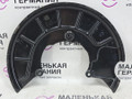 защитный кожух тормозного механизма Volkswagen Golf GTI 6 поколение 2011, 2.0 л., CCZB, бензин, робот, b4/b9a белый, хетчбэк 5 дв., передний привод, правый руль, 1K0615312F, 1K0400054, 1K0400054NR - фото №2