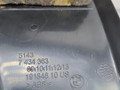 накладка на порог внутренняя BMW X5 G05 2021, 3.0 л., B58B30C, бензин, АКПП, черный, внедорожник 5 дв., полный привод, 51437434363, 7434363 - фото №8