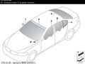 стекло двери задней левой BMW 5 серия G30/G31 G30 2018, 2.0 л., B48 B20 A, бензин, АКПП, черный 475, седан, задний привод, правый руль, 51377375189, 7375189 - фото №12