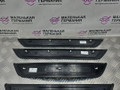 комплект накладок на пороги (внутренние) BMW 5 серия G30/G31 G30 2018, 2.0 л., B48 B20 A, бензин, АКПП, черный 475, седан, задний привод, правый руль, 51477398321, 7398321, 51477381330, 7381330, 51477381329, 7381329 - фото №2