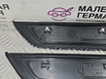 комплект накладок на пороги (внутренние) BMW 5 серия G30/G31 G30 2018, 2.0 л., B48 B20 A, бензин, АКПП, черный 475, седан, задний привод, правый руль, 51477398321, 7398321, 51477381330, 7381330, 51477381329, 7381329 - фото №9