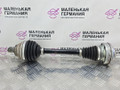 Приводной вал колеса лев. Volkswagen Passat B8 2015, 1.8 л., CJSA, бензин, робот, 2t/c9x чёрный перламутр, седан, правый руль, 3Q0407271F, 3Q0407761NX - фото №2