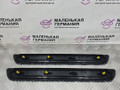 накладка на порог внутренняя BMW 3 серия G20 2019, 2.0 л., B47 D20 B, дизель, 475 black sapphire metallic, полный привод, правый руль, 7407377, 51477407377 - фото №2