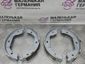 колодки стояночного тормоза BMW X6 F16 2015, 3.0 л., N57 D30 A, дизель, АКПП, carbon-schwarz (416), полный привод, правый руль, 6776642, 34416780041, 6780041, 34410038346, 34416759700, 34416851439 - фото №3