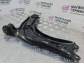 рычаг передний правый Volkswagen Passat B8 2015, 1.8 л., CJSA, бензин, робот, 2t/c9x чёрный перламутр, седан, правый руль, 3Q0407154B, 3Q0407152E - фото №3