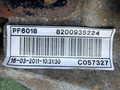 КПП механическая (МКПП) Renault Master 3 поколение (2010 - 2014), 2.3 л., M9T 670, дизель, 6МКПП, передний привод, 8200786850, PF6018, 8200935224, 8200786839 - фото №12