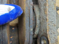 суппорт передний левый Peugeot 3008 1 поколение 2011, 1.6 л., дизель, МКПП, внедорожник 5 дв. - фото №6