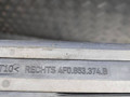 накладка на порог Audi A6 4F/C6 2006, 2.4 л., i, BDW, бензин, вариатор, чёрный, седан, передний привод, правый руль, 4F0853374B - фото №9