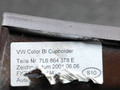 Декоративная накладка центральной консоли Volkswagen Touareg 1 поколение [рестайлинг] 2008, 3.0 л., TDi, BKS, дизель, АКПП, чёрный, внедорожник 5 дв., полный привод, правый руль, 7L6864378E - фото №5
