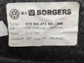 полка багажника Volkswagen Passat B6 2009, 2.0 л., TDi, CBAA, дизель, 6МКПП, серебристый, седан, передний привод, правый руль, 3C5863413AK - фото №7