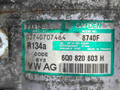 компрессор кондиционера Volkswagen Polo 4 поколение 2002, 1.4 л., i, AHW, бензин, МКПП, 6Q0820803H - фото №5