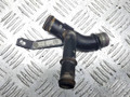 фланец (тройник) системы охлаждения Volkswagen Touareg 1 поколение 2006, 2.5 л., TDi, BAC, дизель, АКПП, полный привод, 070121065D - фото №2
