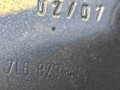 капот Volkswagen Touareg 1 поколение [рестайлинг] 2007, 2.5 л., TDi, BPE, дизель, АКПП, чёрный, внедорожник 5 дв., полный привод, правый руль, 7L6823414A - фото №12