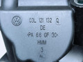фланец (тройник) системы охлаждения Volkswagen Passat B6 2009, 2.0 л., CBDA, дизель, МКПП, передний привод, 03L121132Q - фото №4