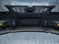 бампер передний Volkswagen Polo 4 поколение [рестайлинг] 2009, бензин, серебристый, хетчбэк 5 дв., 6Q807221C, 6Q0853653E, 1K0853601 - фото №16