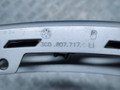 заглушка (решетка) в бампер Volkswagen Passat B6 2007, 2.0 л., TDi, дизель, 6МКПП, серебристый, универсал, передний привод, правый руль, 3C0807717C - фото №4