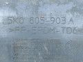 юбка бампера нижняя Volkswagen Golf 6 поколение 2009, 2.0 л., TDi, CBDC, дизель, 5МКПП, голубой, передний привод, правый руль, 5K0805903A, 5K0805915 - фото №5