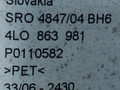 обшивка двери задняя правая Audi Q7 4L 2006, 3.0 л., TDi, BUG, дизель, АКПП, бежево-серый, внедорожник 5 дв., полный привод, правый руль, 4L0863981, 4L0867306B - фото №6