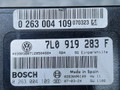 блок управления парктрониками Volkswagen Touareg 1 поколение [рестайлинг] 2007, 2.5 л., TDi, BPE, дизель, АКПП, чёрный, внедорожник 5 дв., полный привод, правый руль, 263004109, 7L0919283F - фото №4
