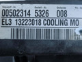 вентилятор радиатора Opel Insignia 1 поколение (A) 2010, 2.0 л., CDTi, A 20 DT, дизель, 6МКПП, серебристый, передний привод, правый руль, 13241739, 13223018, P0270003, 00502314 - фото №8
