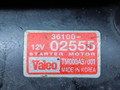 стартер Hyundai i10 1 поколение 2007, 1.1 л., i, G4HG, бензин, 5МКПП, передний привод, TM000A37001, 3610002555 - фото №6