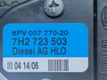 датчик педали газа Volkswagen Transporter T5 2006, 2.5 л., TDi, AXD, дизель, робот, серебристый, микроавтобус, передний привод, правый руль, 7H2723503 - фото №5