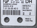 блок управления двигателем Opel Astra H 2007, 1.8 л., i, Z 18 XER, бензин, АКПП, передний привод, S0700402, 5559394 - фото №5
