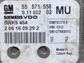 блок управления двигателем Opel Zafira 2 поколение (B) [рестайлинг] 2010, 1.6 л., i, Z 16 XER, бензин, 5МКПП, передний привод, 55571558, S1100202 - фото №5