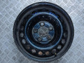 диск штампованный Volkswagen Transporter T5 2006, 2.5 л., TDi, AXD, дизель, робот, серебристый, микроавтобус, передний привод, правый руль, 4F050406, V0616012, 7H0601027C - фото №2