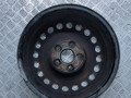 диск штампованный Volkswagen Transporter T5 2006, 2.5 л., TDi, AXD, дизель, робот, серебристый, микроавтобус, передний привод, правый руль, 4F050406, V0616012, 7H0601027C - фото №4