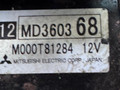 стартер Mitsubishi Carisma 1 поколение 1999, 1.8 л., i, 4G93 (DOHC 16V), бензин, АКПП, передний привод, M000T81284 - фото №5