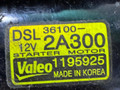 стартер Hyundai i30 1 поколение [рестайлинг] 2010, 1.6 л., CRDi, D4FB, дизель, 6МКПП, передний привод, 361002A300, 1195925 - фото №5