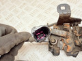замок капота Volkswagen Bora 1 поколение 2000, 1.9 л., дизель, МКПП, седан, 1J0823509C, 1J0823509D - фото №4