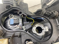 фара левая Renault Vel Satis 1 поколение 2002, 3.0 л., P9X 701, дизель, АКПП, голубой, хетчбэк 5 дв., передний привод, 8200014358E - фото №6