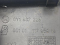 молдинг двери передней правой Skoda Fabia 1 поколение [рестайлинг] (2004 - 2007), 1.4 л., BUD, бензин, МКПП, черный, универсал, передний привод, 0010111795914, 6Y1867228 - фото №6