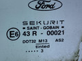 стекло двери передней левой Ford Mondeo 3 поколение (2000 - 2003), 1.8 л., бензин, МКПП, серый, универсал, передний привод - фото №5