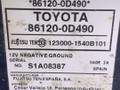 магнитола Toyota Yaris XP9 (2005 - 2009), 861200D490 - фото №10