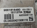 Блок управления ABS/ESP Peugeot 407 1 поколение (2004 - 2010), АКПП, серебро, 9661616480, 9652349480 - фото №9