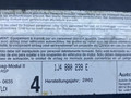 подушка безопасности сиденья Volkswagen Bora 1 поколение 1J2 (1998 - 2005), 1.6 л., BCB, бензин, МКПП, серебро, седан, передний привод - фото №7