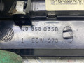 Декоративная накладка центральной консоли Volkswagen Bora 1 поколение 1J2 (1998 - 2005), 1.6 л., BCB, бензин, МКПП, серебро, седан, передний привод, 1J0858035B - фото №6