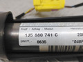 подушка безопасности боковая (шторка) Volkswagen Bora 1 поколение 1J2 (1998 - 2005), 1.6 л., BCB, бензин, МКПП, серебро, седан, передний привод, 1J5880741C - фото №5