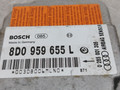 блок AirBag Audi A4 B5 (1994 - 1999), 1.6 л., бензин, МКПП, серебро, седан, передний привод, 8D0959655L, 0285001305 - фото №5